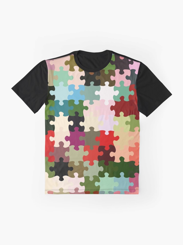 "Jigsaw" Tshirt for Sale by Prawny Redbubble abstract graphic t