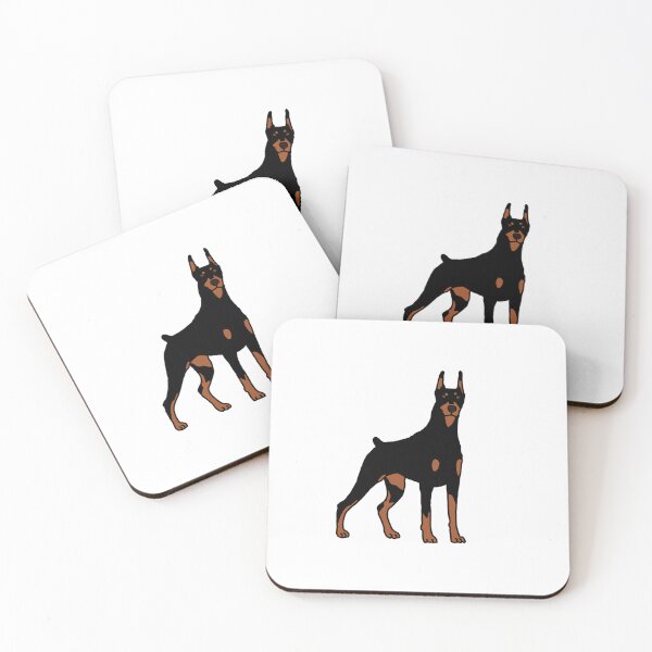 Item preview, Doberman - Doberman Standing Up designed and sold by delmarvastickers.