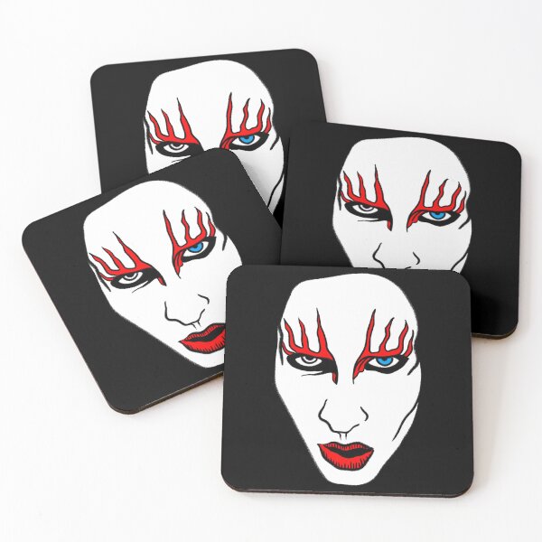 Item preview, Portrait Illustration Marilyn Manson designed and sold by Morrigaan.