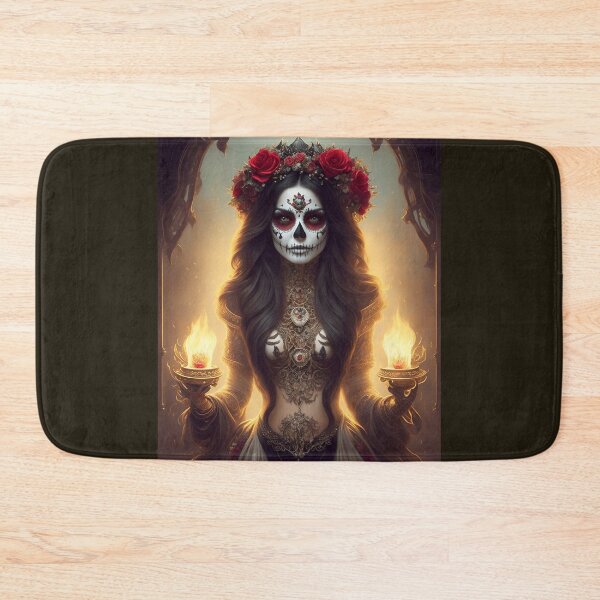 Item preview, Elegant gorgeous La Calavera Catrina, Lady of the afterlife, the Elegant Skull designed and sold by Fantasymachine.