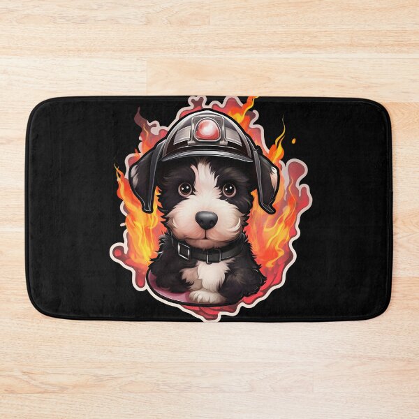 Item preview, Firefighter Foxie Puppy designed and sold by CUTEDOGGIEZ.