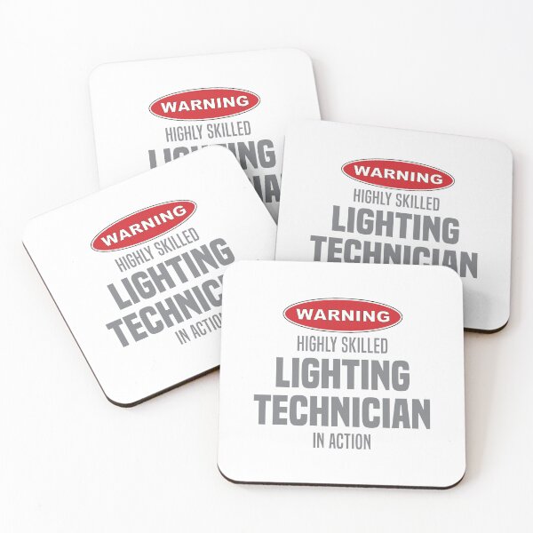 Item preview, Highly Skilled Lighting Technician in Action designed and sold by NermilioDesigns.