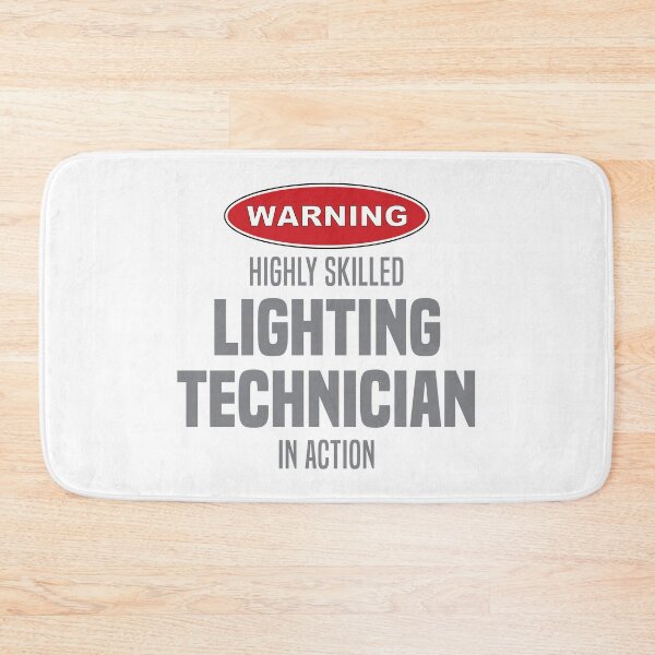 Item preview, Highly Skilled Lighting Technician in Action designed and sold by NermilioDesigns.