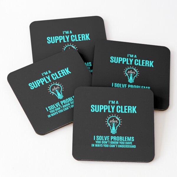 Item preview, Supply Clerk - I Solve Problems designed and sold by alphatinost.
