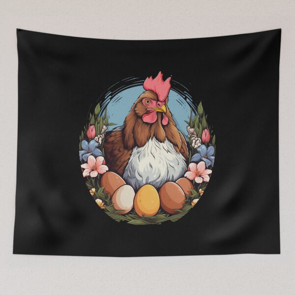 Item preview, Easter Egger Chicken Tshirt designed and sold by DigitalPrism-Co.