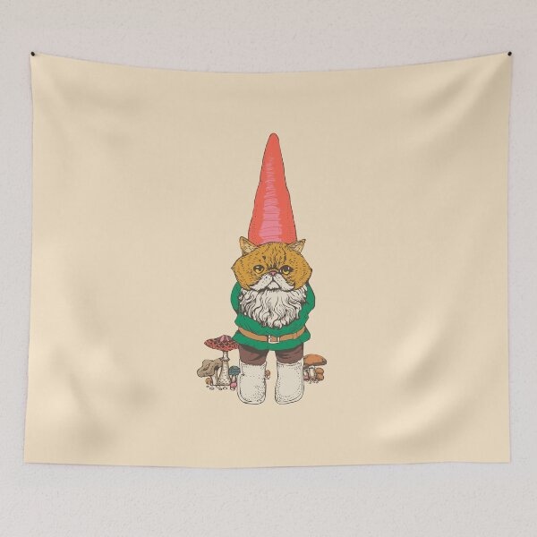 Item preview, Persian Cat Gnomie designed and sold by Huebucket.