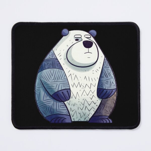 Item preview, Grumpy Papa Bear: The charming king of the forest designed and sold by WallGemsArt.