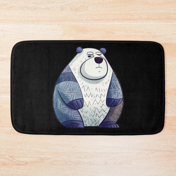Item preview, Grumpy Papa Bear: The charming king of the forest designed and sold by WallGemsArt.
