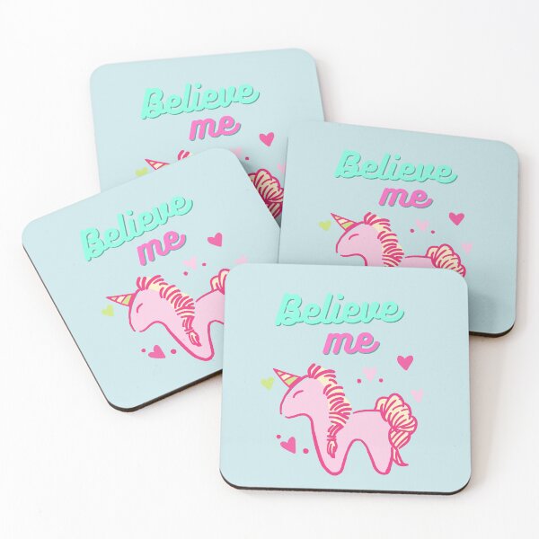Item preview, BELIEVE ME UNICORN designed and sold by Maushmi.