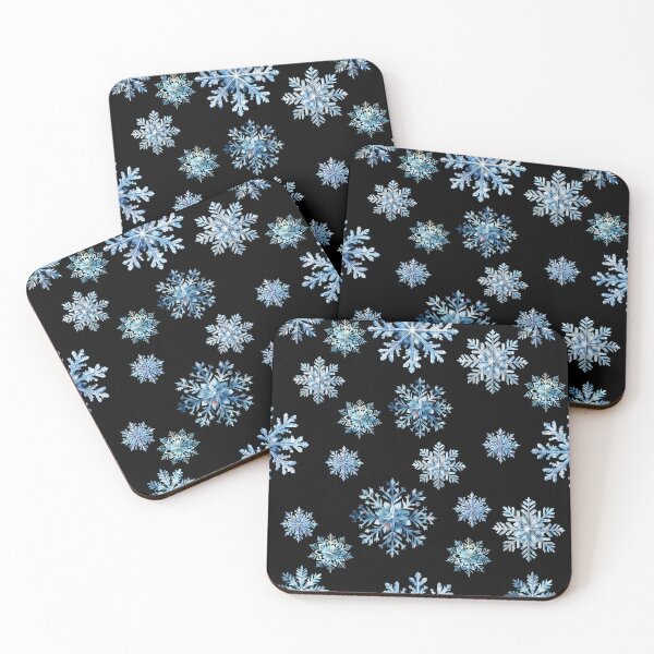 Item preview, Falling Snowflakes at night designed and sold by LiliDedula.