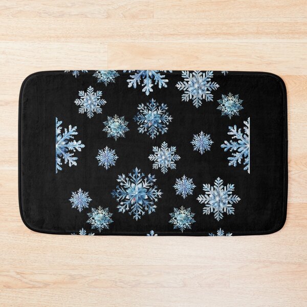 Item preview, Falling Snowflakes at night designed and sold by LiliDedula.