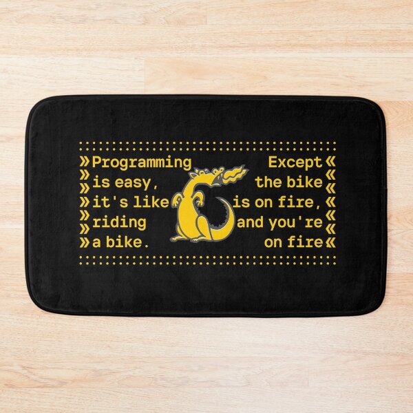Item preview, Programming Is Like Riding a Bike, Except.. designed and sold by Yeaha.