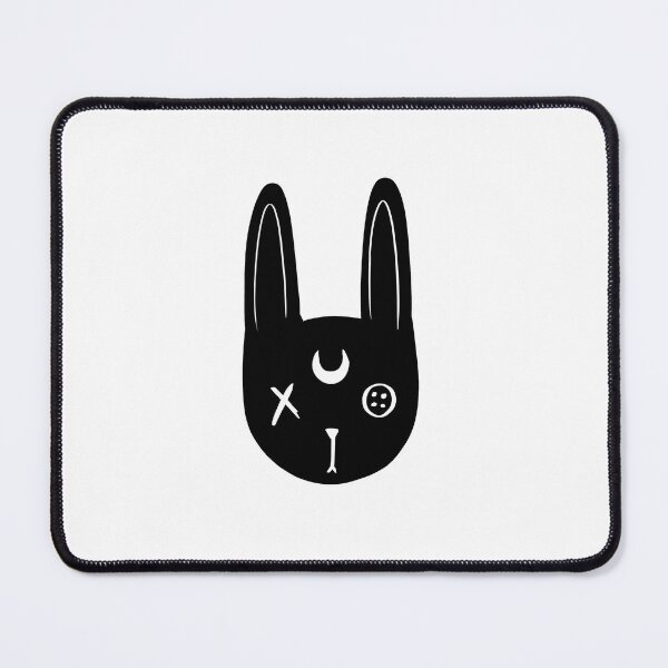 Item preview, Sarcastic harajuku grumpy bunny Moon Tattoo designed and sold by ISFdraw.