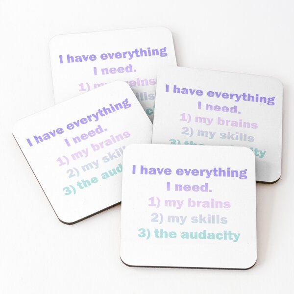 Item preview, The audacity!  designed and sold by pinkcraftfairy.