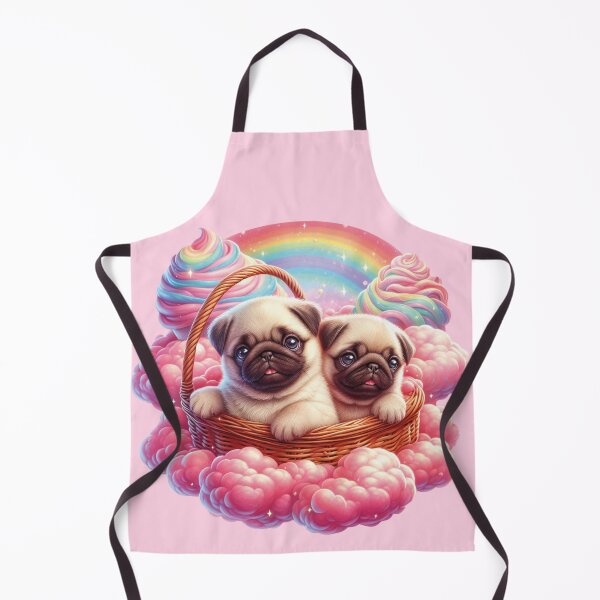 Item preview, Puggies in a Basket designed and sold by liminalcandy.