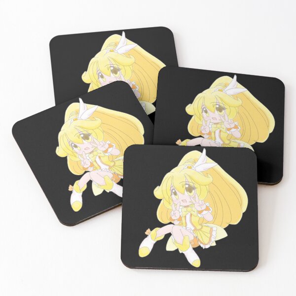 Item preview, Smile Precure!, Cure Peace, Kise Yayoi, Yellow Shorts, Double V, Collaboration,  designed and sold by AbominationShop.