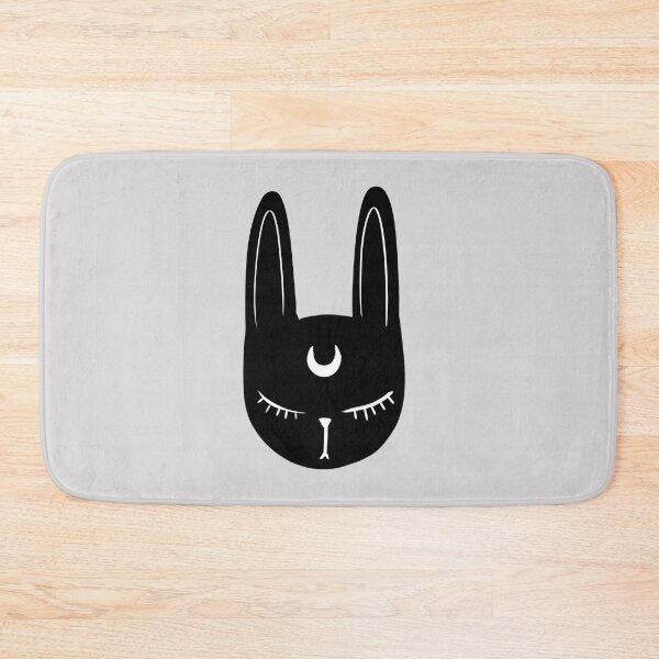 Item preview, Sarcastic harajuku grumpy Moon bunny Tattoo  designed and sold by ISFdraw.
