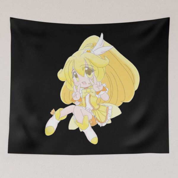 Item preview, Smile Precure!, Cure Peace, Kise Yayoi, Yellow Shorts, Double V, Collaboration,  designed and sold by AbominationShop.