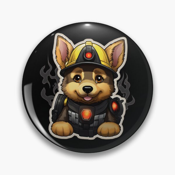 Artikelvorschau, Feuerwehrmann German Shepherd entworfen und verkauft von CUTEDOGGIEZ.