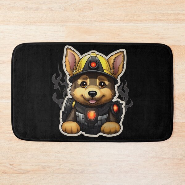 Artikelvorschau, Feuerwehrmann German Shepherd entworfen und verkauft von CUTEDOGGIEZ.