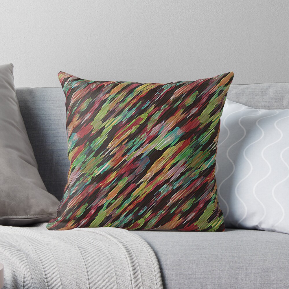 Beautiful Cushions/ Pattern Painted Love Throw Pillow