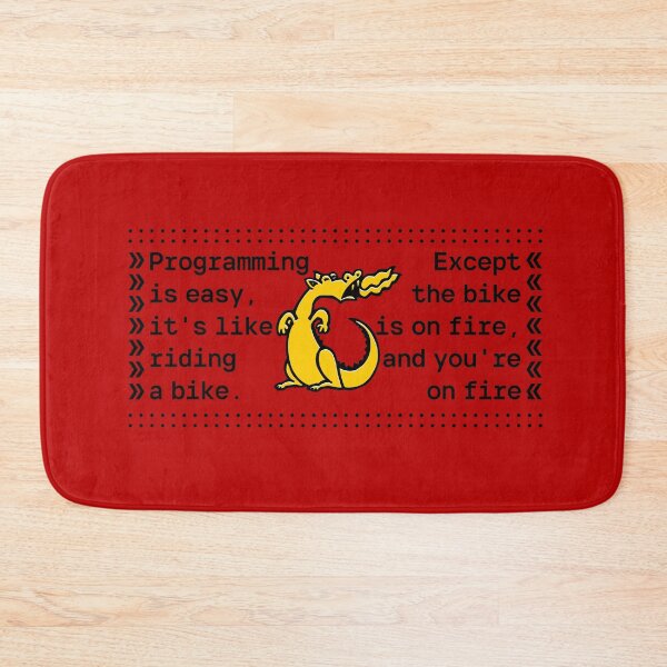 Item preview, Programming Is Like Riding a Bike, Except.. designed and sold by Yeaha.