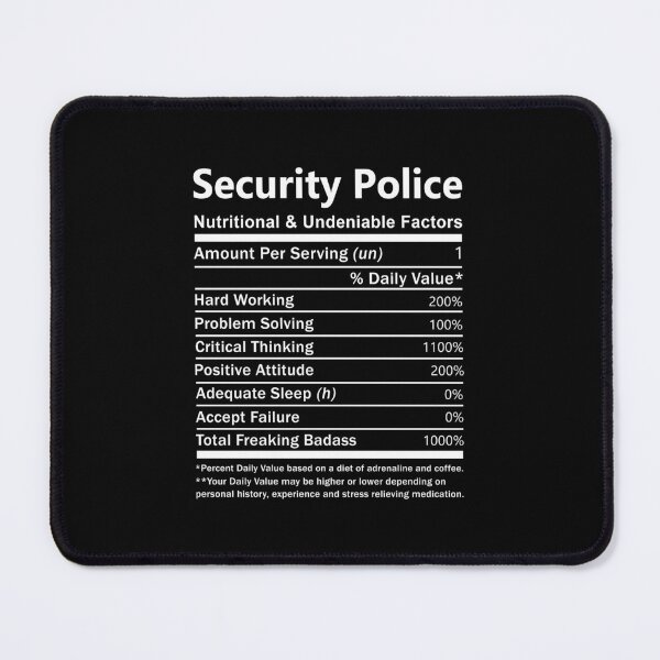 Item preview, Security Police - Nutritional And Undeniable Factors designed and sold by analisanta.
