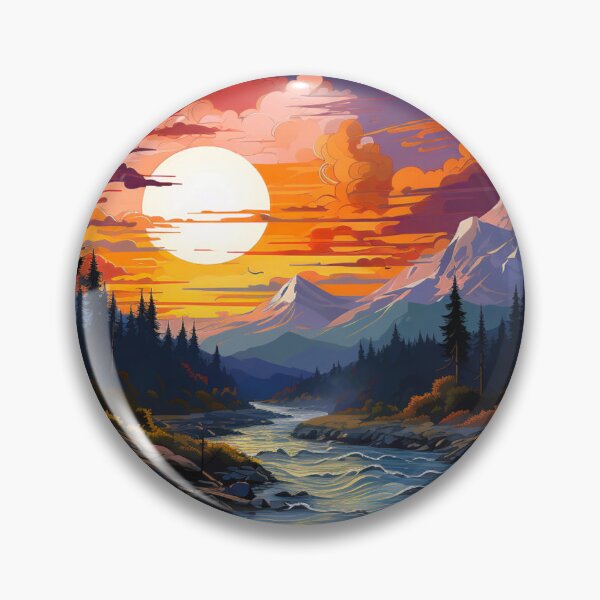 Item preview, Mountainscape designed and sold by Dawn van Doorn.