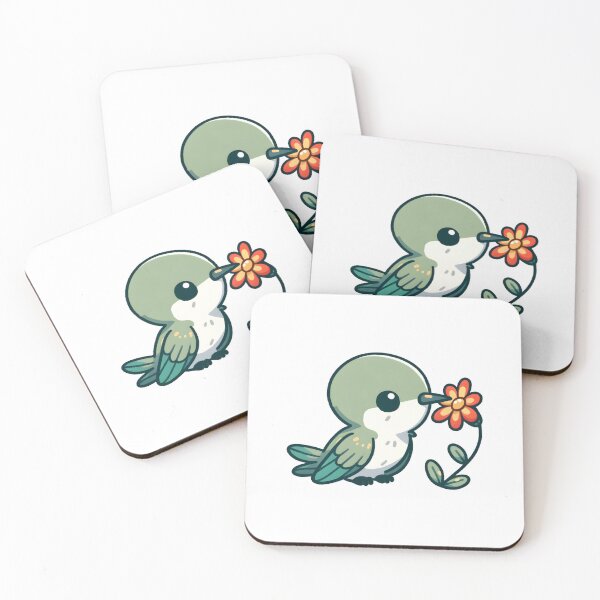 Item preview, Hummingbird Admiring a Blossom designed and sold by UmbrellaStudio1.