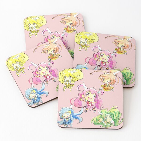 Item preview, Smile Precure!, Aoki Reika, Kise Yayoi, Cure Happy, Cure March, Cure Peace, Cure Sunny, Cure Beauty, Hoshizora Miyuki, Hino Akane, Midorikawa Nao designed and sold by AbominationShop.