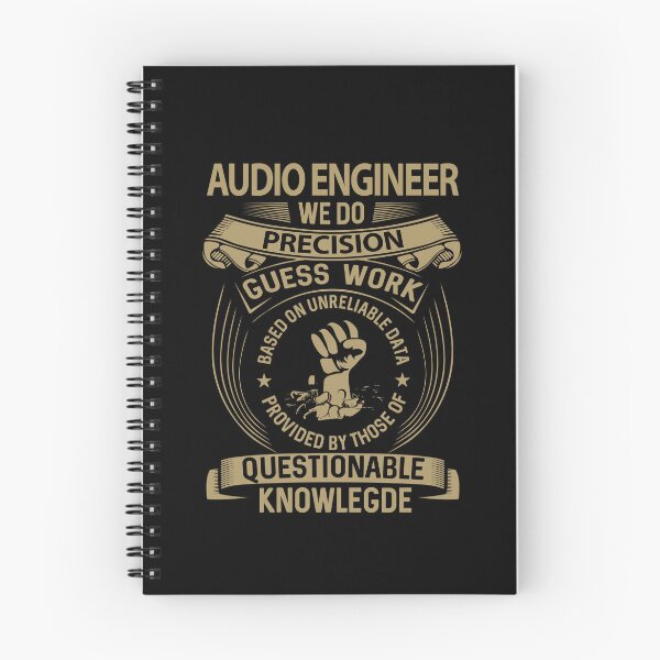 Item preview, Audio Engineer - We Do Precision designed and sold by alphatinost.