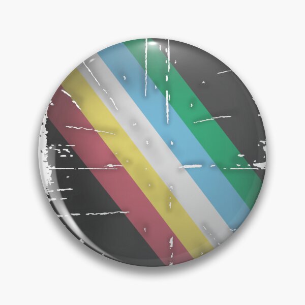Item preview,  Disability pride flag (distressed)  designed and sold by Becky-Marie.