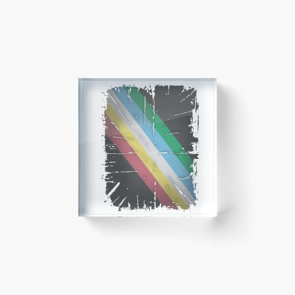 Item preview,  Disability pride flag (distressed)  designed and sold by Becky-Marie.