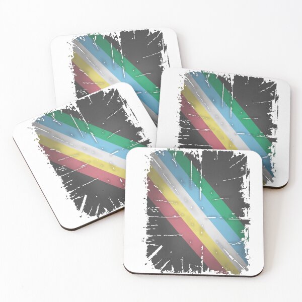 Item preview,  Disability pride flag (distressed)  designed and sold by Becky-Marie.