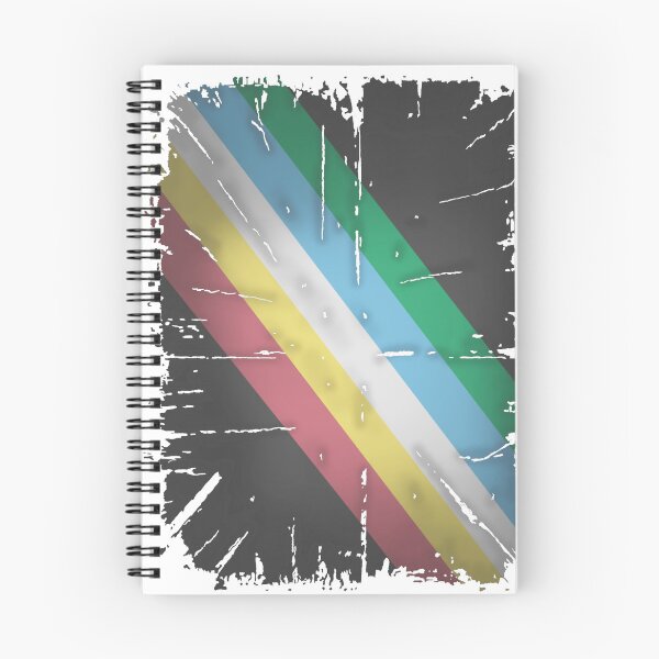Item preview,  Disability pride flag (distressed)  designed and sold by Becky-Marie.