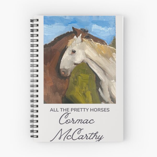 Item preview, All the Pretty Horses Cormac McCarthy Book Cover ponies horse art designed and sold by desertmeridian.