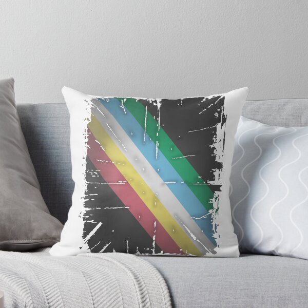 Item preview,  Disability pride flag (distressed)  designed and sold by Becky-Marie.