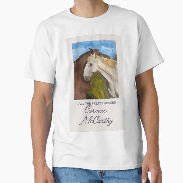 Item preview, All the Pretty Horses Cormac McCarthy Book Cover ponies horse art designed and sold by desertmeridian.