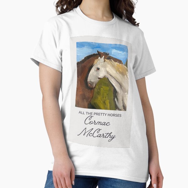 Item preview, All the Pretty Horses Cormac McCarthy Book Cover ponies horse art designed and sold by desertmeridian.