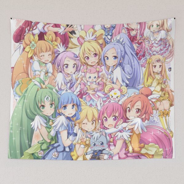 Item preview, Smile Precure!, Dokidoki! Precure, Suite Precure♪, Precure All Stars, Okada Joe, Kurokawa Eren, Regina (Dokidoki), Cure Ace, Madoka Aguri, Shirabe Ako, Dodori designed and sold by AbominationShop.