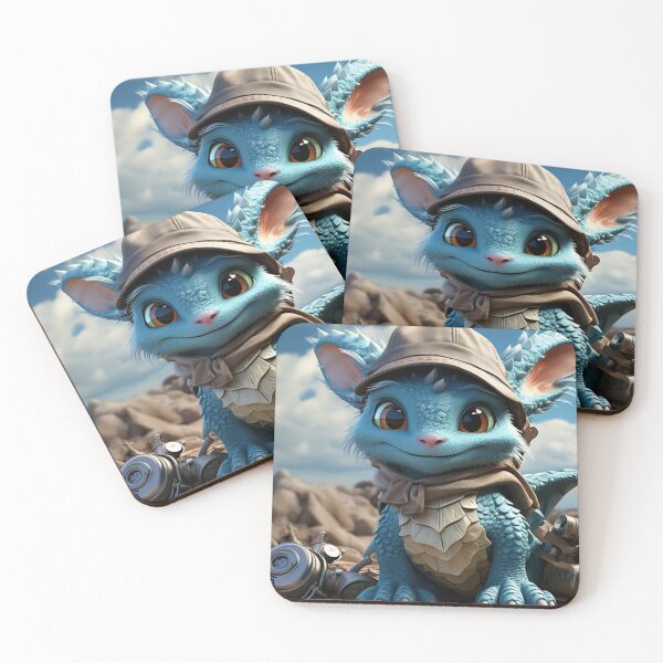 Item preview, Cute Little Blue Dragon designed and sold by Cris888.