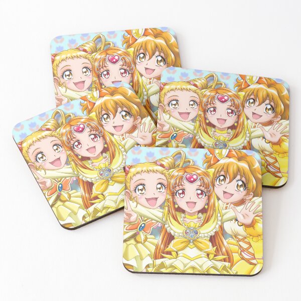 Item preview, Yes! Precure 5, Fresh Precure!, Suite Precure♪, Precure All Stars, Kasugano Urara, Yamabuki Inori, Cure Pine, Cure Lemonade, Shirabe Ako, Cure Muse, Yellow Outfit designed and sold by AbominationShop.