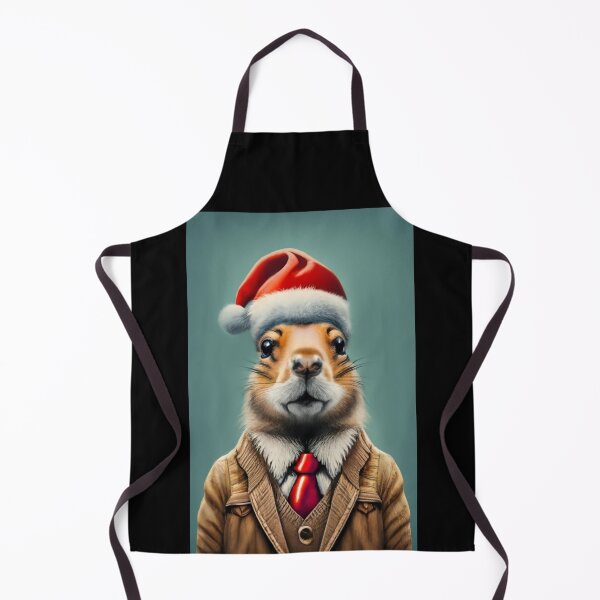 Item preview, Santa Prairie Dog Claus designed and sold by EmeraldeaArt.
