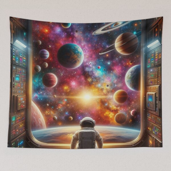 Item preview, Cosmic Odyssey Observatory designed and sold by EntchantedHues.