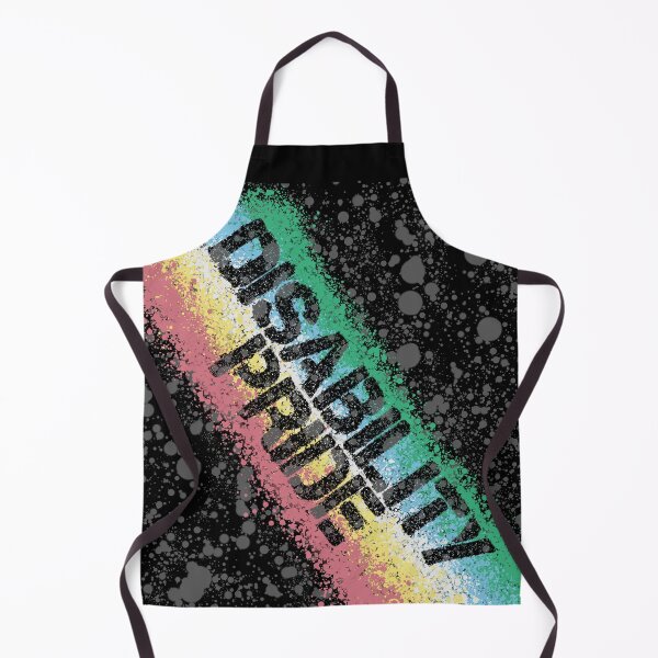 Item preview, Disability pride flag (splatter) designed and sold by Becky-Marie.
