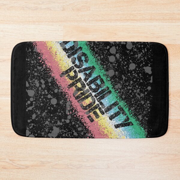 Item preview, Disability pride flag (splatter)  designed and sold by Becky-Marie.