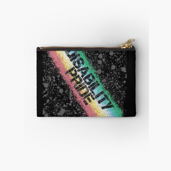Item preview, Disability pride flag (splatter)  designed and sold by Becky-Marie.