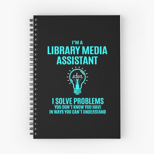 Item preview, Library Media Assistant - I Solve Problems designed and sold by alphatinost.