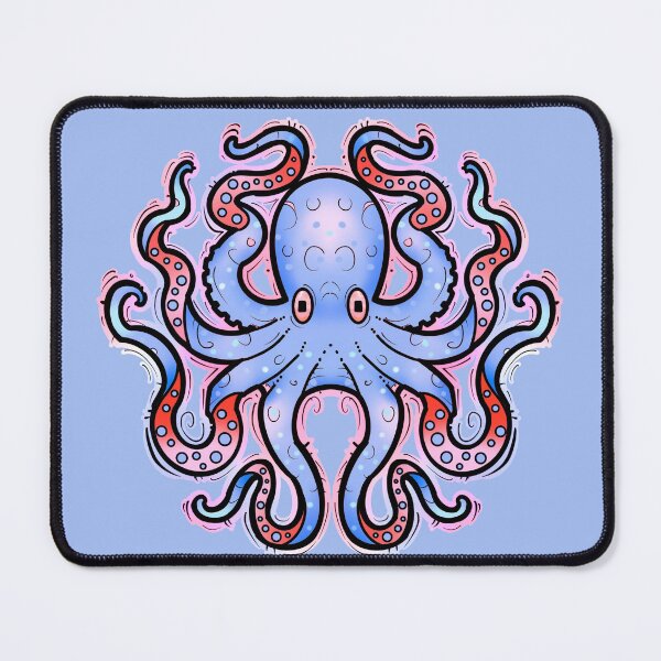 Item preview, Cute blue octopus designed and sold by weilertsen.