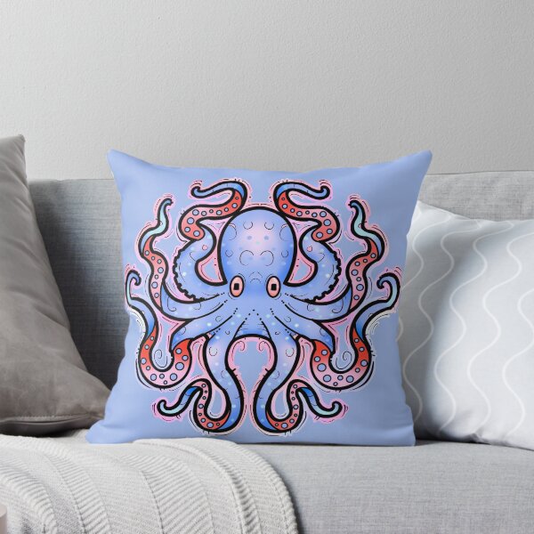 Item preview, Cute blue octopus designed and sold by weilertsen.